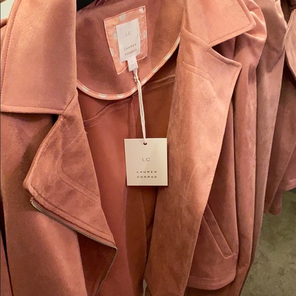 Lauren Conrad mauve jacket - Picture 2 of 4